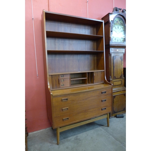 80 - A Danish Bornholms Mobelfabrik teak room divider, designed by Johannes Sorth