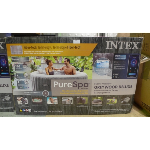 3035 - Intex Purespa Inflatable 4 Person Spa, original RRP £374.91 + VAT (274Z-11) * This lot is subject to... 