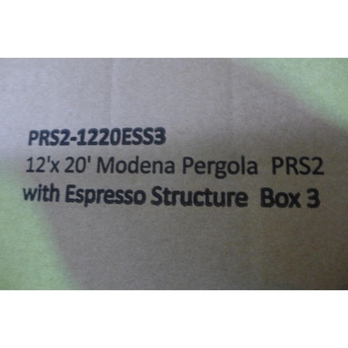 3037 - Paragon Modena Soft Top Pergola (12 x 20ft), original RRP £1499.99 + VAT (274Z-32) * This lot is sub... 