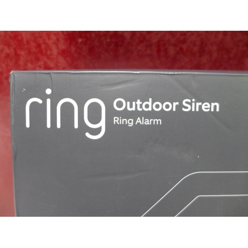 3076 - Ring Siren Alarm * This lot is subject to VAT