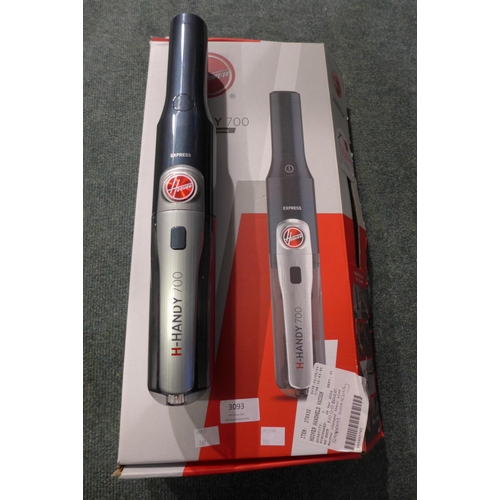 3093 - Hoover H-Handy 700 Handheld Vacuum  (262-97)  * This lot is subject to vat