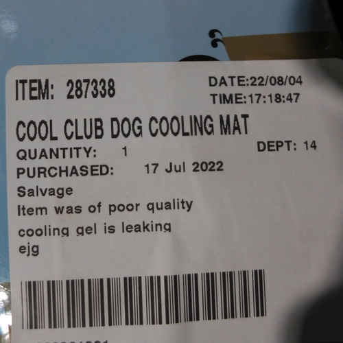 3103 - Cool Club Dog Cooling Mat XL (265-272) *This lot is subject to VAT