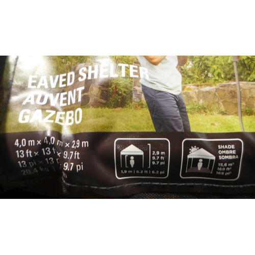 3117 - Instant Eaved Shelter 13FT X 13FT, Original RRP £129.99 + VAT (265-264) *This lot is subject to VAT