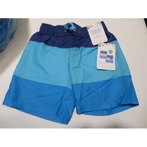 3129 - Boy's blue Saint Eve swim shorts, various sizes * this lot is subject to VAT