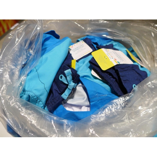 3129 - Boy's blue Saint Eve swim shorts, various sizes * this lot is subject to VAT