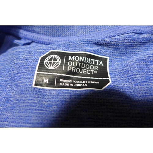 3132 - Mondetta Outdoor Project T-shirts, various sizes and colours * this lot is subject to VAT