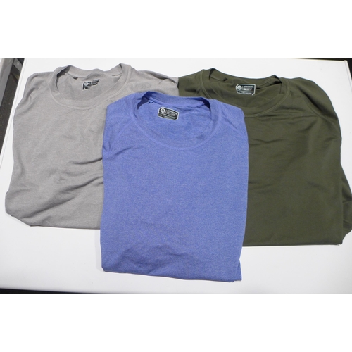 3133 - Mondetta Outdoor Project T-shirts, various sizes and colours * this lot is subject to VAT