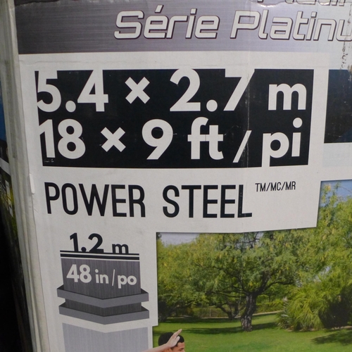 3243 - 18Ft Oval Frame Pool, Original RRP £549.99 + VAT (265-75)   *This lot is subject to VAT