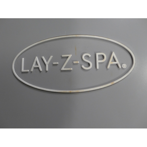 3245 - Lay-Z-Spa Inflatable Hot Tub With Cover, Original RRP £399.99 + VAT (265-142)   *This lot is subject... 