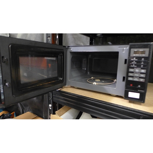 3250 - Panasonic Solo Black Microwave (scrap) (265-276) *This lot is subject to VAT