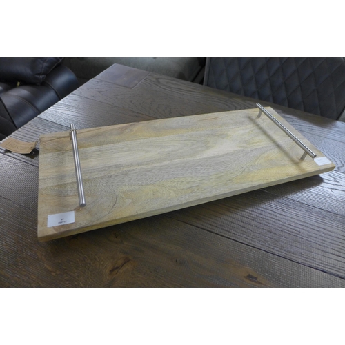 1347 - A wooden serving platter (M2173408)   #