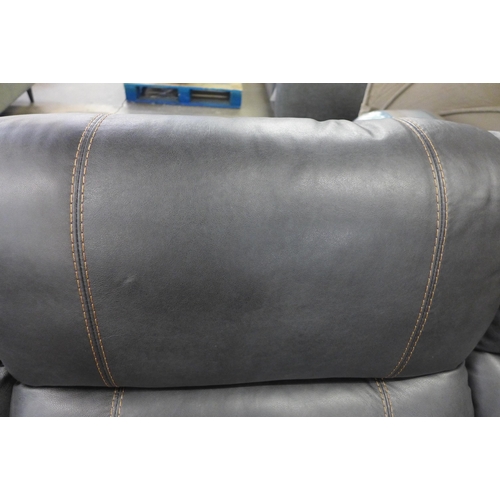 1433 - Dunhill Leather Greypower Reclining Motion - four seater sofa, Original RRP £2249.99 + vat, (4134-5)... 