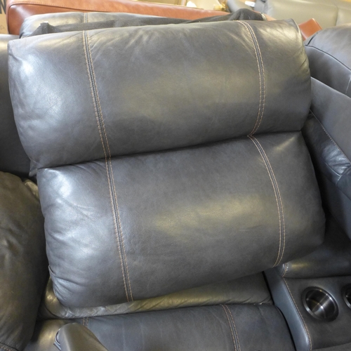 1521 - Dunhill Leather Sofa Greypower Reclining Motion parts , Original RRP £2249.99 + vat (4126-8)  * This... 