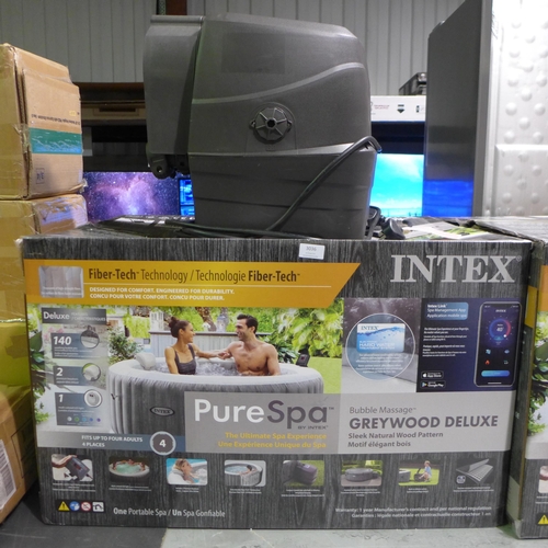 3010 - Intex Purespa Inflatable 4 Person Spa, original RRP £374.91 + VAT (274Z-12) * This lot is subject to... 