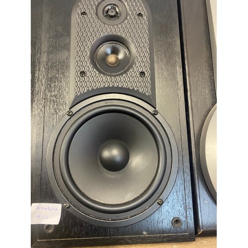 2163 - One Gale centre speaker and two pairs of 40cm bookshelf speakers