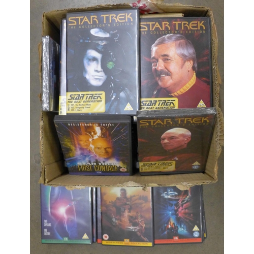 1056 - A complete set of Star Trek The Next Generation DVDs, series and films