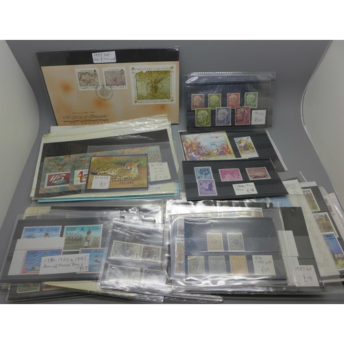 618 - Stamps:-collection of better stamps and covers with a catalogue value of over £1000