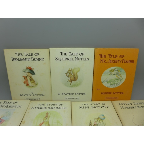 628 - Eleven Beatrix Potter Peter Rabbit books