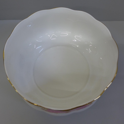 664 - A large Royal Albert Lady Carlyle fruit bowl