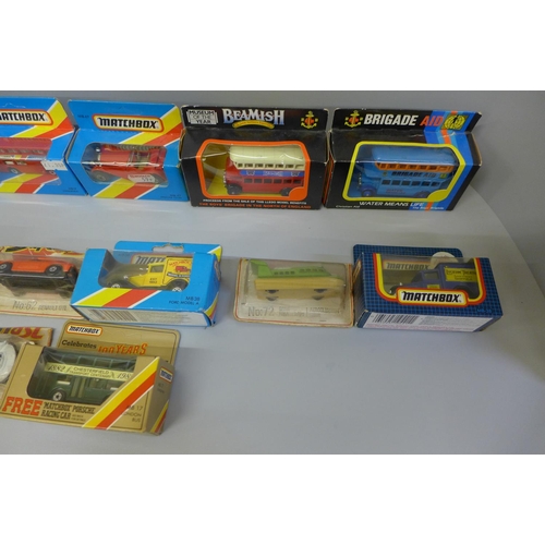 697 - Matchbox and other die-cast model vehicles, boxed (14)