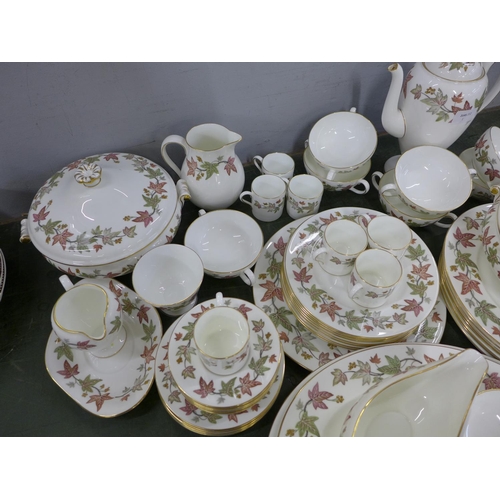 763 - A set of Wedgwood Ivy House, eight setting dinner set and an eight setting coffee set **PLEASE NOTE ... 