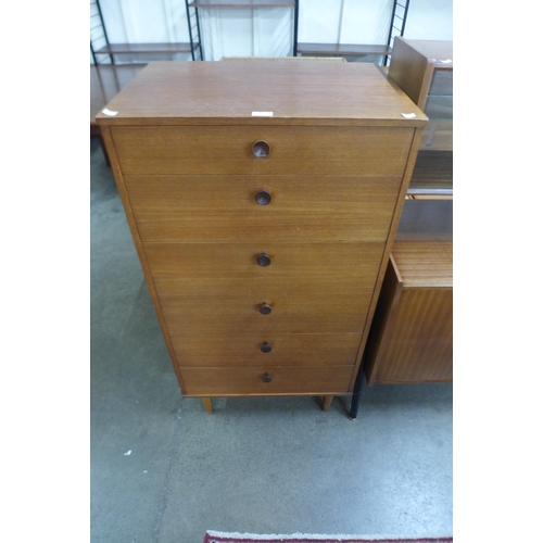 18 - An Avalon teak chest of drawers