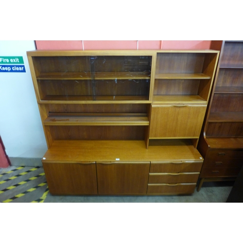 37 - A McIntosh teak wall unit