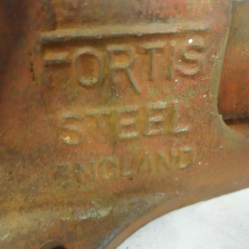 2015 - Fortis No 12 forged steel bench vice