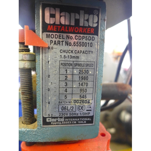 2020 - Clarke metal worker bench drill/pillar drill