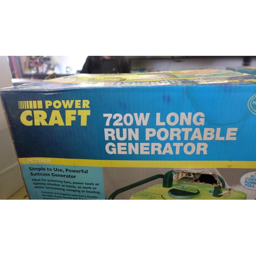 2093 - Power Craft 720W petrol generator