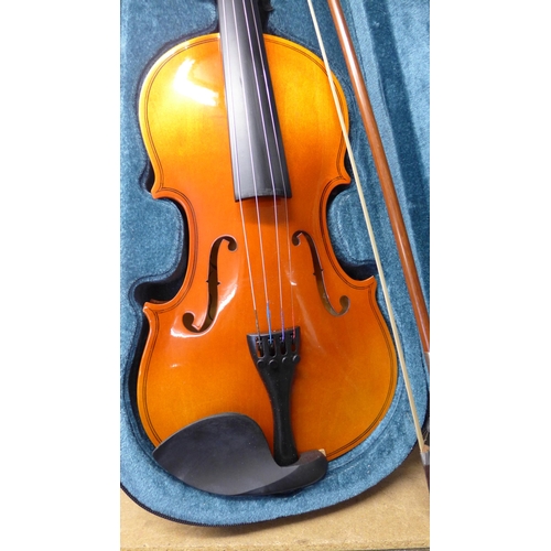 2182 - Violin in case