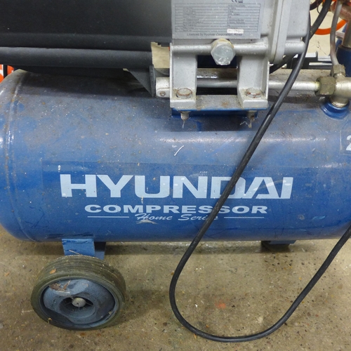 2351 - 2.5 HP Hyundai 24 litre compressor. W