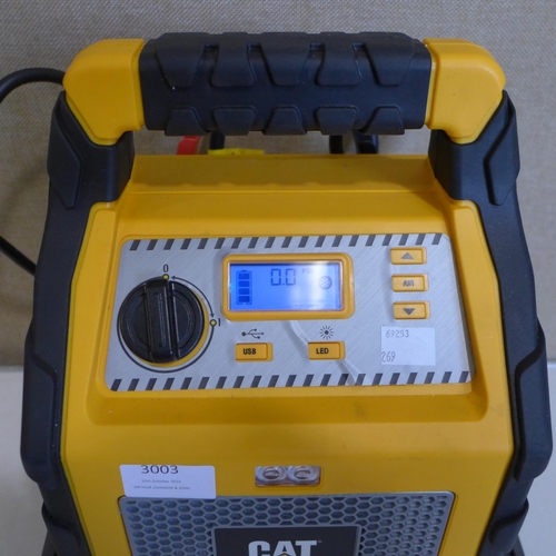 3003 - Cat Jump Starter 1200 Ampcj1000Dxt   (269-309)   * This lot is subject to vat