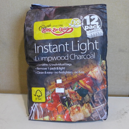 3015 - Instant  Light Charcoal 15Kg 12 Pack        (269-276)   * This lot is subject to vat