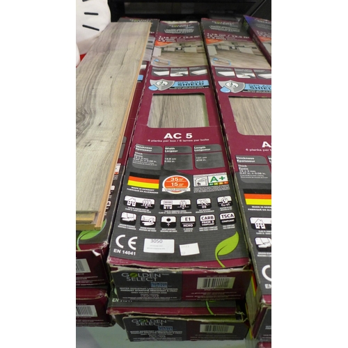 3050 - 2 Packs Of Laminate Flooring Grey Walnut  (269-430)   * This lot is subject to vat