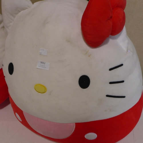 3052 - 2 x Hello Kitty Squishmallow 20