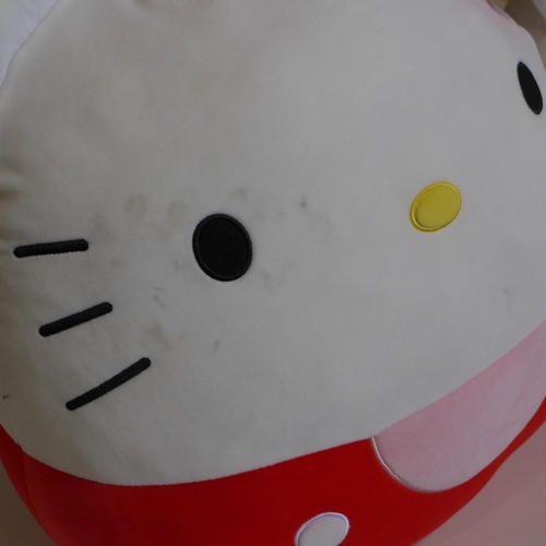 3052 - 2 x Hello Kitty Squishmallow 20