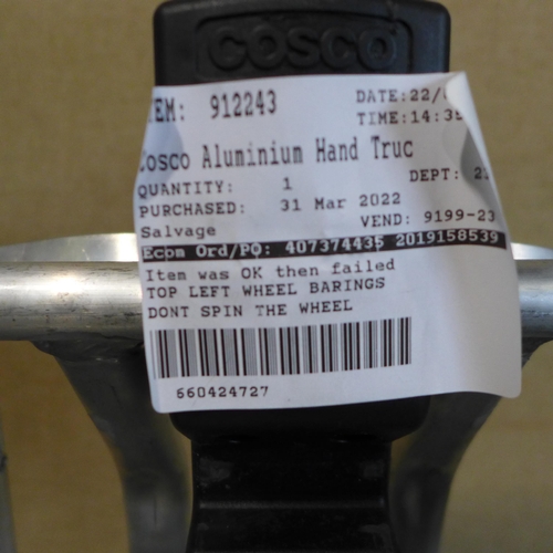 3067 - Cosco 3 In 1 Hand Truck          12243Asb1O  (269-303)   * This lot is subject to vat