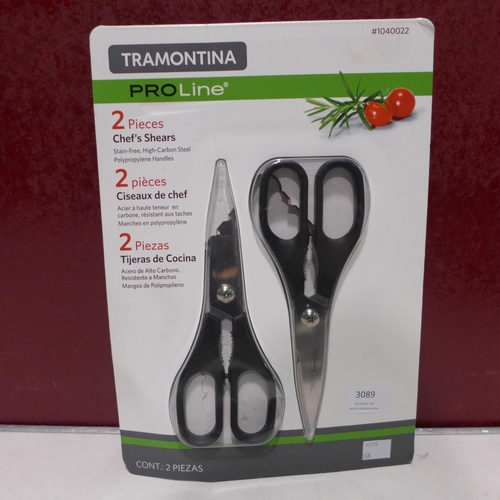 3089 - Tramontina Chefs Shears And LED A60 Bulbs (268-105)   * This lot is subject to vat