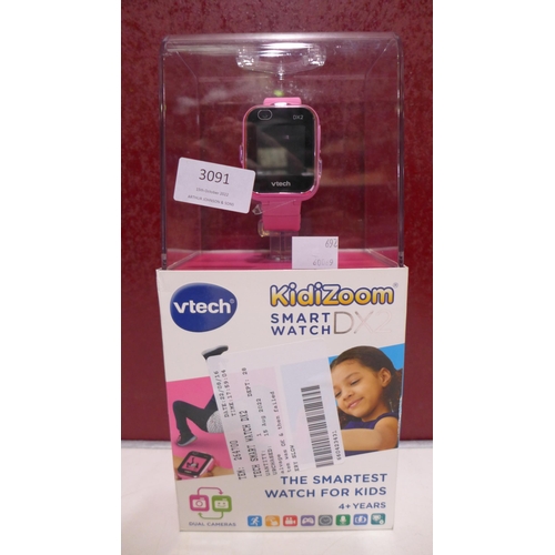 3091 - Vtech Smart Watch Dx2 Pink (269-117)   * This lot is subject to vat