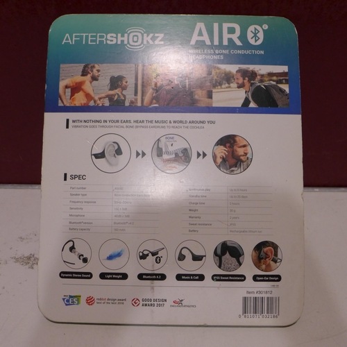 3106 - Trekz Air Grey Headphonesbone Conducting   (268-27)   * This lot is subject to vat