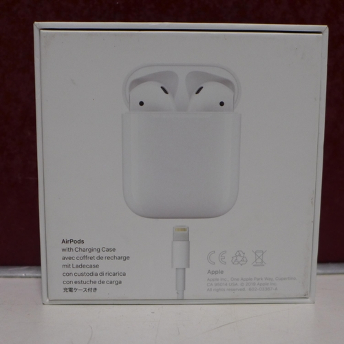 3112 - Airpods 2Nd Gen & Case   Mv7N2Zma         (268-38)   * This lot is subject to vat