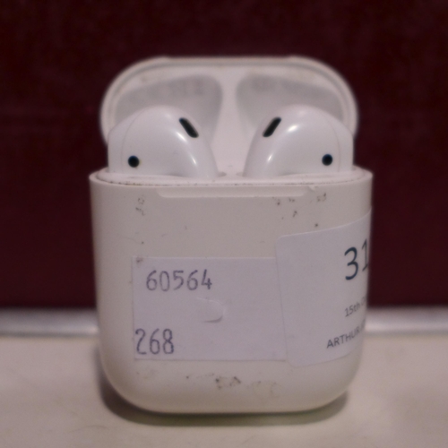 3113 - Airpods 2Nd Gen & Case   Mv7N2Zma  (268-39)   * This lot is subject to vat