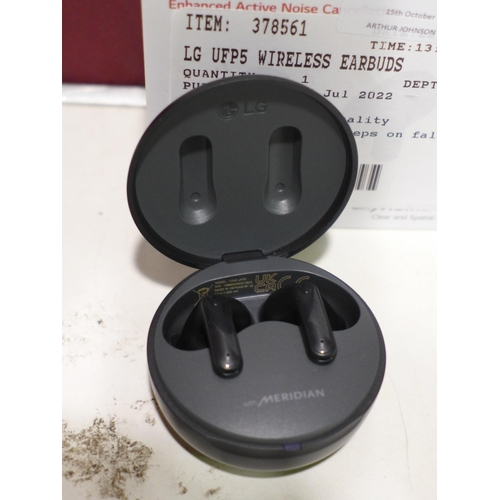 3117 - Lg Ufp5 Wireless Earbuds Tone-Ufp5    (269-131)   * This lot is subject to vat