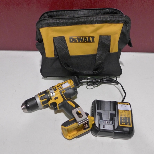 3119 - Dewalt 18V Combi Drill With Bag And Charger ( No Battery), Original RRP £114.99 + vat               ... 