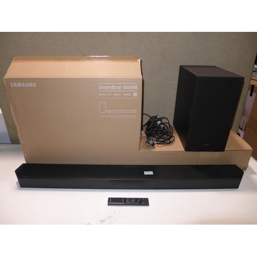 3139 - Samsung Soundbar With Subwoofer And Remote (Model - Hw-Q600B/Xu      2022), Original RRP £439.99 + v... 