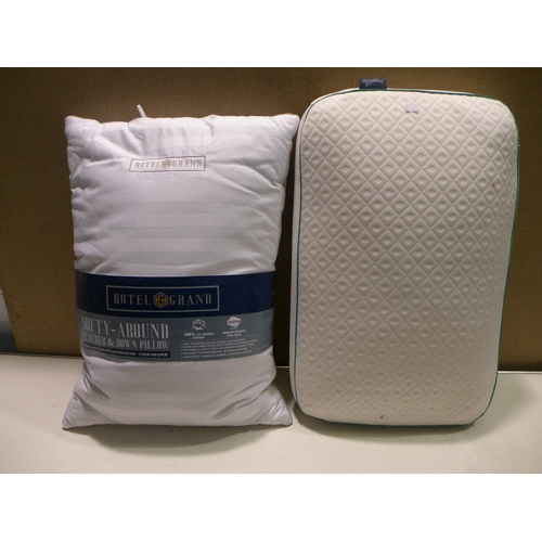 3175 - Fresh & Healthy Memory Foam Pillow And A Hotel Grand Pillow      (268-143)   * This lot is subject t... 