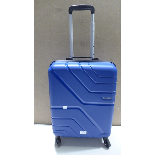 3176 - At Navy Jetdriver Carryon 55Cm Wheel Spinner Case Hs   /P15 (268-135)   * This lot is subject to vat