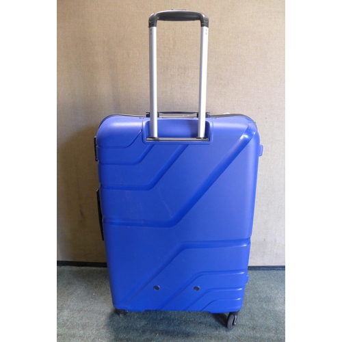 3185 - At Navy Jetdriver Large 79Cm  5 Wheel Spinner Case Hs    (268-172)   * This lot is subject to vat