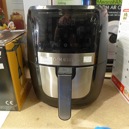 3204 - Gourmia Air Fryer         (268-113)   * This lot is subject to vat